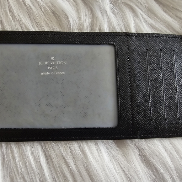 Louis Vuitton Black Damier Graphite Long Card Holder Wallet Case - Picture 2 of 3
